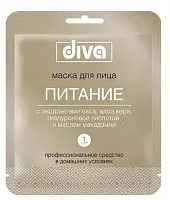 DIVA маска для лица на тканевой основе питание