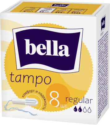 BELLA Тампоны женские гигиен. без аппликатора comfort марки ' bella' по 8 шт 