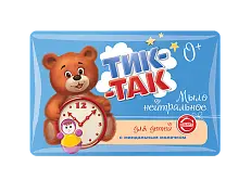 Тик-Так мыло детское 0+ с миндальным молочком 90 г