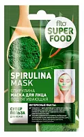 Фитокосметик маска для лица Fito superfood Спирулина подтягивающая 10мл
