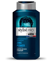 Stylist Pro Men шампунь для волос очищающий 400 мл