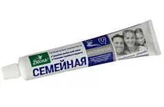 ВЕСНА Семейная Зубная паста классическая, 90 г без пенала