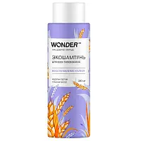 Wonder Lab экошампунь для всех типов волос восстановление и блеск 0,38 л