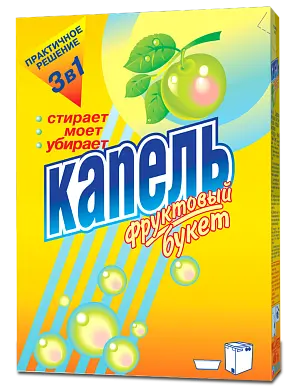 Капель стиральный порошок фруктовый букет 400г