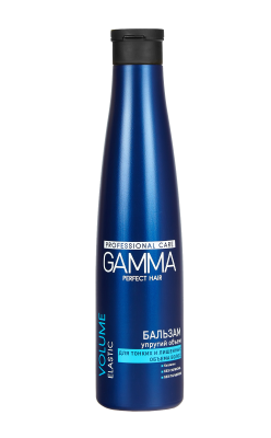 Gamma Perfect Hair  бальзам для тонких упругий объем 350 мл 