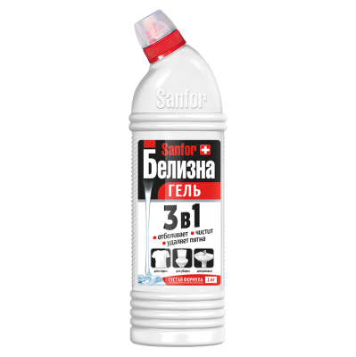 Sanfor белизна гель отбеливающий комплексного действия 1 л 