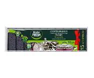 Master FRESH губки для мытья посуды xl поролон 10 шт black