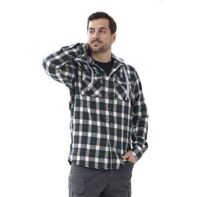 Рубашка Фланнель Black Rams Uniform Зеленый XL 