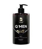 Q’men шампунь 3 в 1 мужской, 640 мл