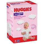 Huggies подгузники трусики для девочек 9-14 кг 4 размер 104 шт