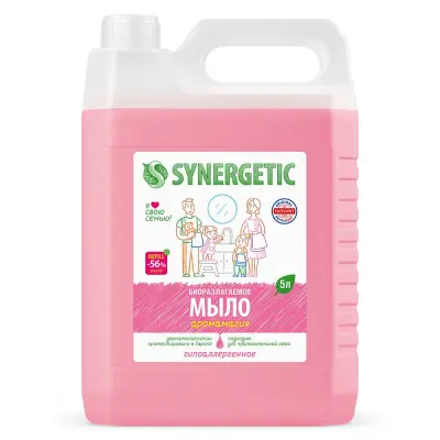 Synergetic жидкое мыло аромамагия 5 л 
