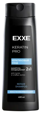 Exxe шампунь для волос care кератиновый уход 400 мл 
