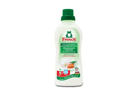 Frosch конц.ополаскиватель для белья (миндальное молочко), 0,75л