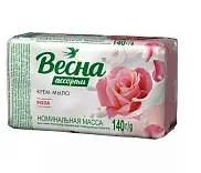 ВЕСНА туалетное мыло ассорти роза 140 г