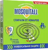 Mosquitall спирали универсальная защита от комаров для всей семьи 10 шт