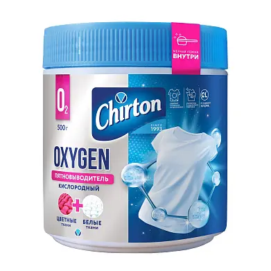 Chirton кислородный отбеливатель пятновыводитель 500 гр