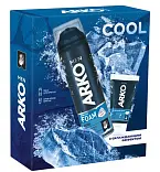 Arko подарочный набор пена cool 200 мл и крем после бритья cool 50 мл