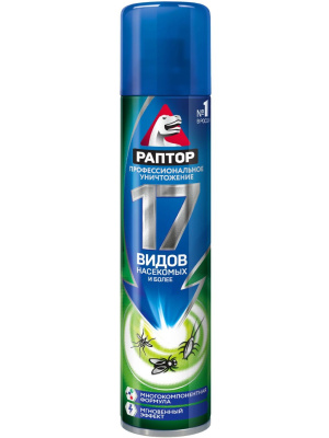 Раптор аэрозоль универсальная формула 190 мл 