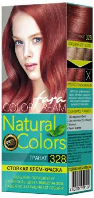 КЛ Fara Natural Colors 328 краска для волос гранат 
