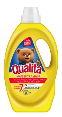 Qualita гель для стирки универсальный флакон 2000 мл 