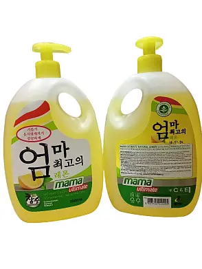 Mama Lemon бальзам для посуды и детских товаров лимон 1л