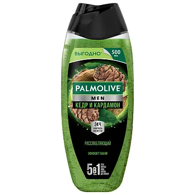 Palmolive душ гель for men кедр и кардамон расслабляющий 500 мл