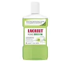 Lacalut ополаскиватель д/полости рта pure 475 мл