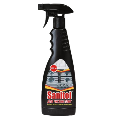 Sanitol для чистки плит с распылителем 500 мл 