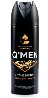 Q'men антиперспирант мужской 200 мл