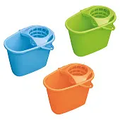 York ведро со вставкой 8 литров азур