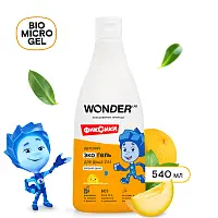 Wonder Lab детский экогель для душа 2 в1 озорная дыня 0.55 л
