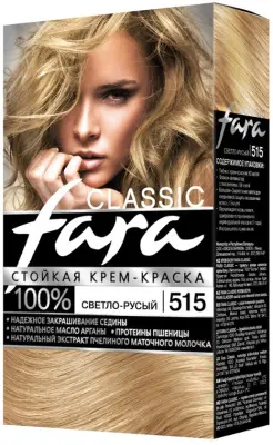 Фара краска для волос 515 Светло-русый 