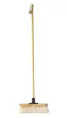 Pattern щётка для пола для дома 280мм Премиум белый ворс КОМПЛЕКТ:Щетка+рукоятка