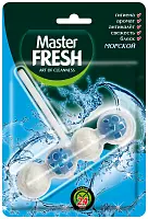 Master FRESH gold подвесной блок для унитаза effect 400 смываний 5 в1 морской 1 шт