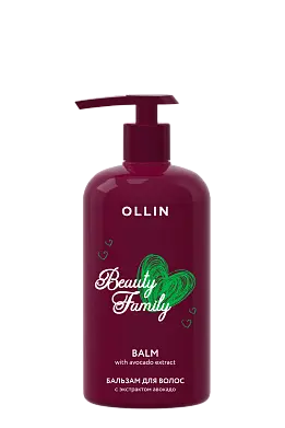 OLLIN BEAUTY бальзам для волос с экстрактом авокадо 500 мл
