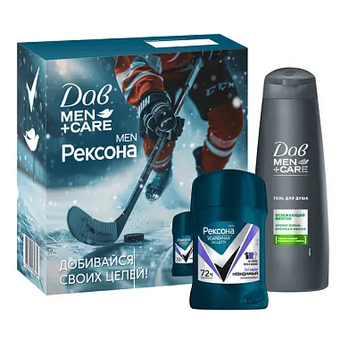 ПН Рексона Men Дав Men дезодорант карандаш 50 мл гель для душа 225 мл