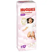 Huggies ultra comfort 6 15-25 кг трусики подгузники 38 шт для девочек