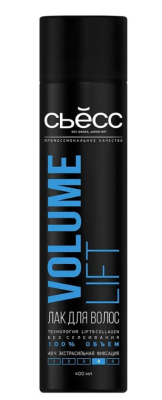 Съёсс лак для волос объем экстрасильная фиксация 400 мл 