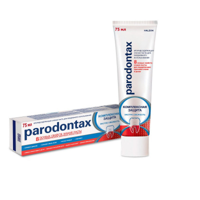 Parodontax зубная паста комплексная защита с фтором 75 мл 