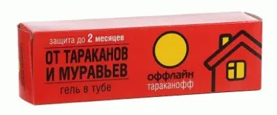 Тараканофф гель офф т оффлайн от тараканов и муравьев туба 75 мл 