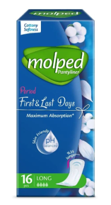 Molped ежедневные прокладки first&last days 16шт 