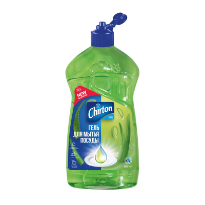 Чиртон гель для мытья посуды лемонграсс и алоэ вера 500 мл 
