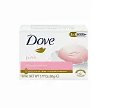 Dove крем мыло cream bar pink для мягкой и гладкой кожи розовое 90 гр