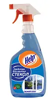 Help средство для мытья стёкол свежий озон с курком 0,75 л