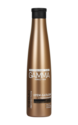 Gamma Perfect Hair крем бальзам для сухих и поврежденных волос 350 мл 