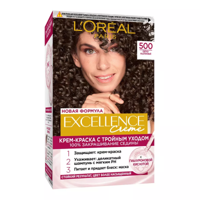L'oreal Excellence 500 светло каштановый 