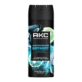 Акс дезодорант спрей парфюмированный мужской акватический бергамот 72 ч защита от запаха пота 150 мл