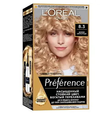 L' Preference краска для волос 8.3 канны