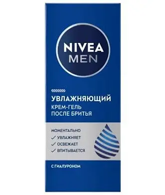 Nivea крем гель увлажняющий после бритья 50 мл