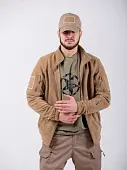 Black Rams мужская флисовая куртка 106 беж размер L